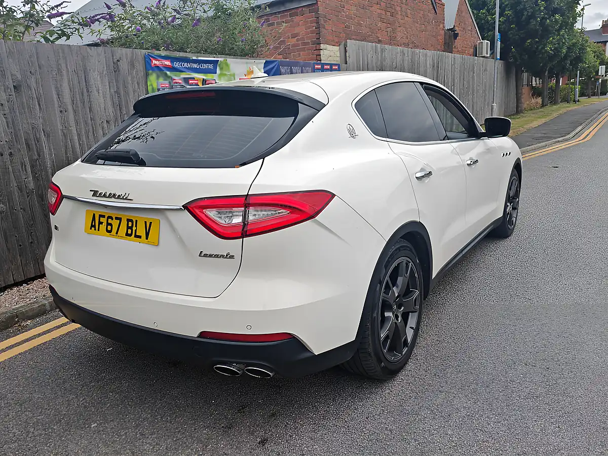 Used 2017 Maserati Levante White - Interior and Exterior details 9