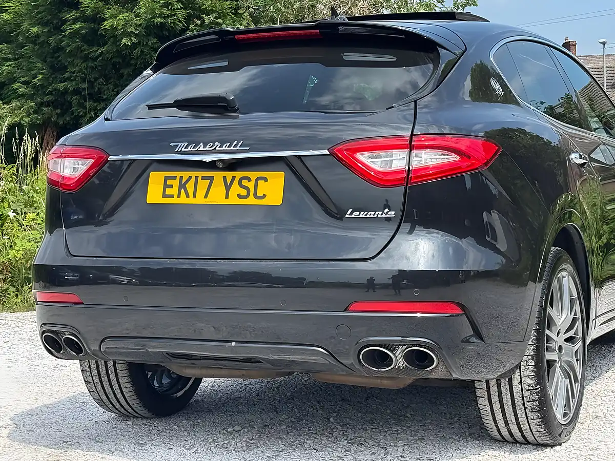 Used 2017 Maserati Levante Zf 4WD Black - Interior and Exterior details 19