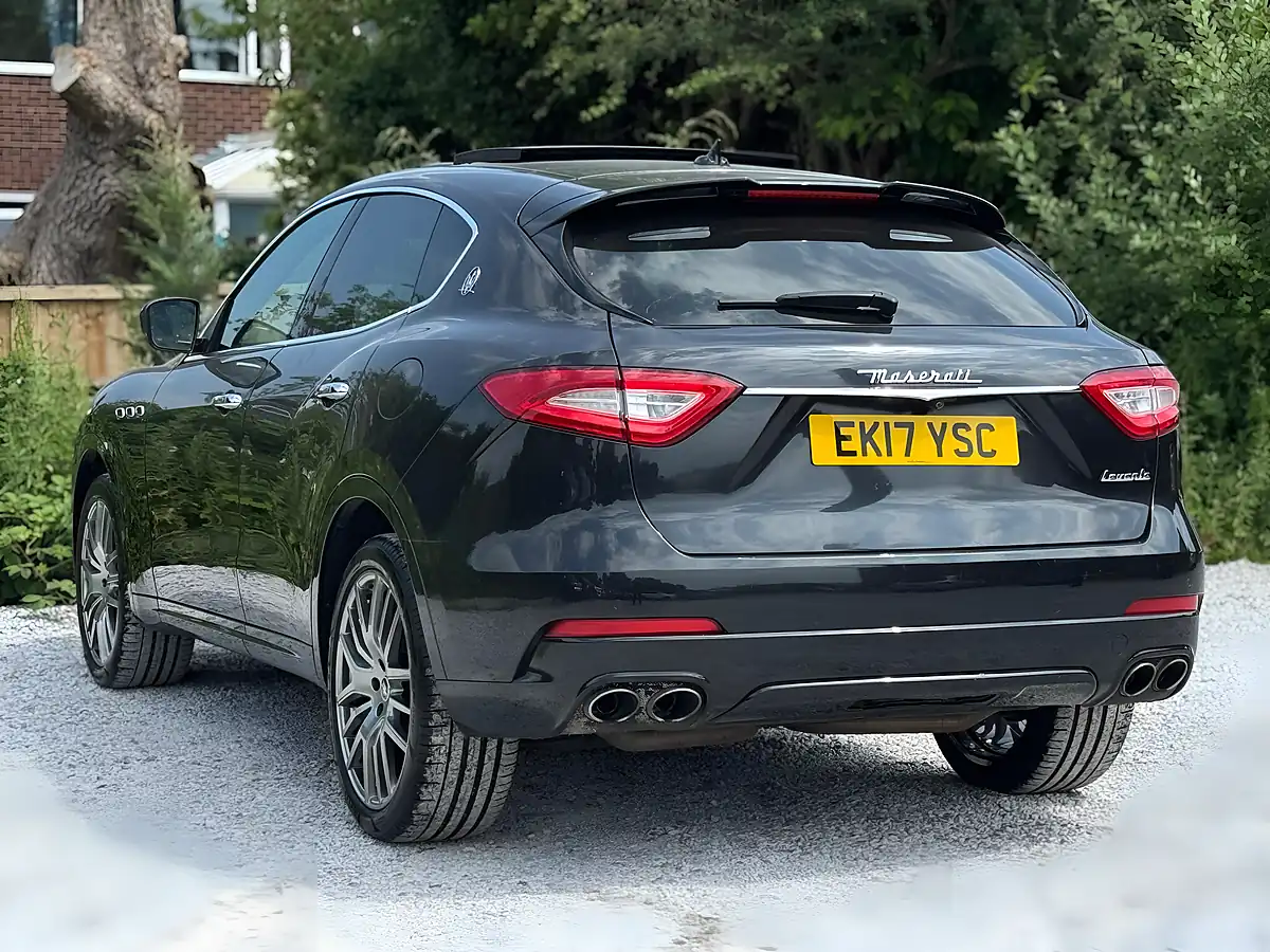 Used 2017 Maserati Levante Zf 4WD Black - Interior and Exterior details 8
