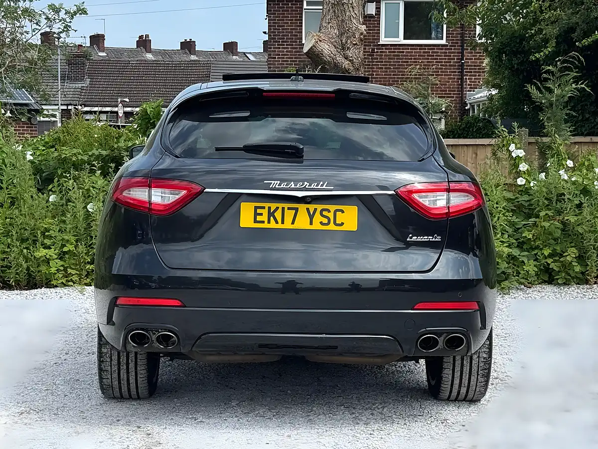 Used 2017 Maserati Levante Zf 4WD Black - Interior and Exterior details 9