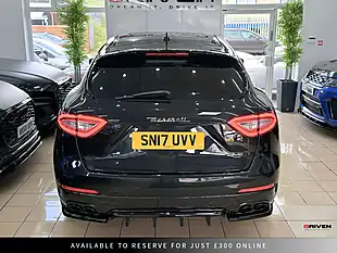 Used 2017 Maserati Levante Zf 4WD Black - Interior and Exterior details 10