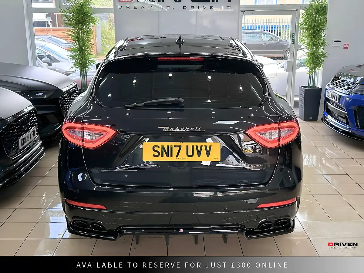 Used 2017 Maserati Levante Zf 4WD Black - Interior and Exterior details 10