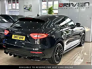 Used 2017 Maserati Levante Zf 4WD Black - Interior and Exterior details 12