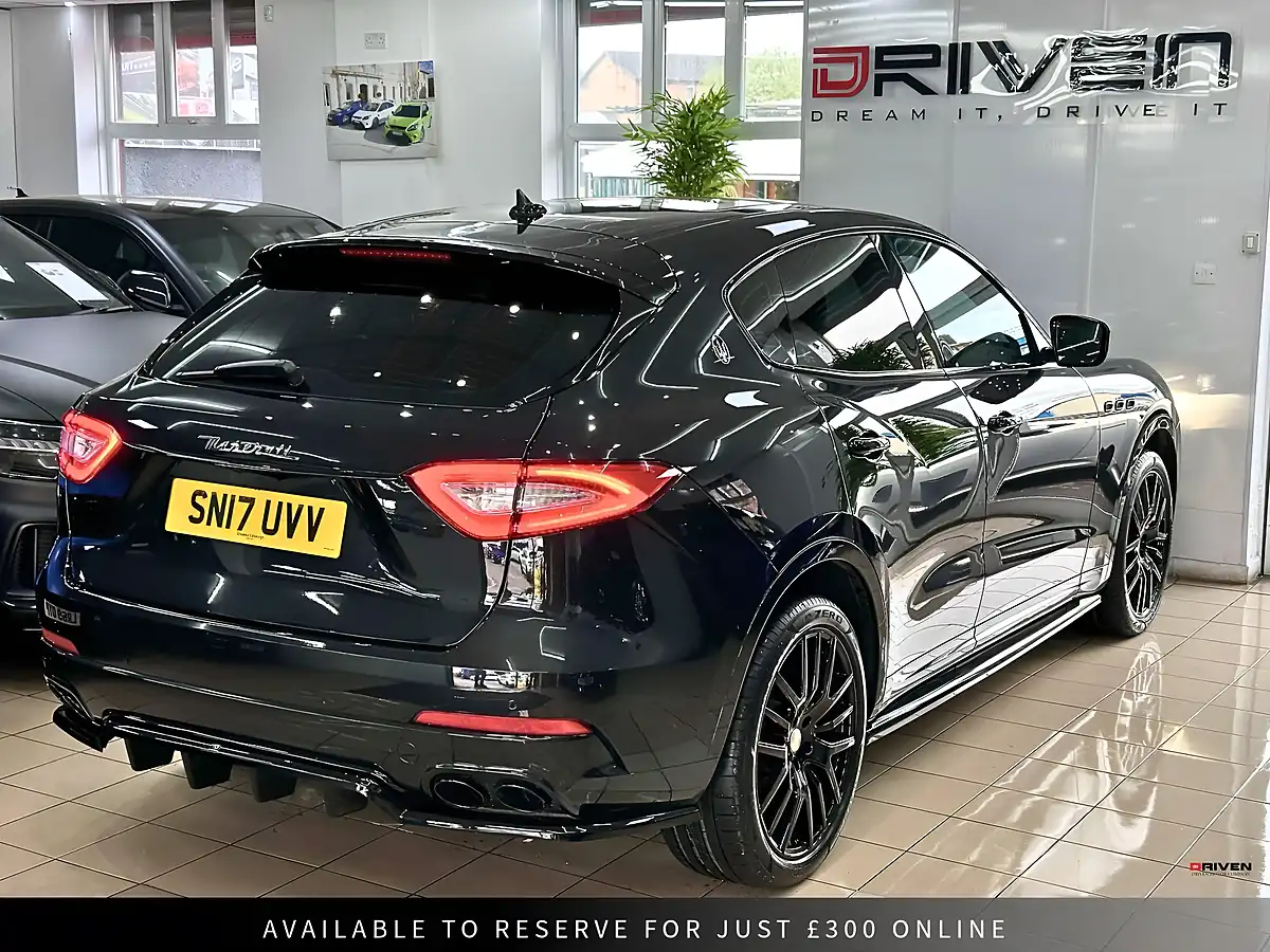 Used 2017 Maserati Levante Zf 4WD Black - Interior and Exterior details 12