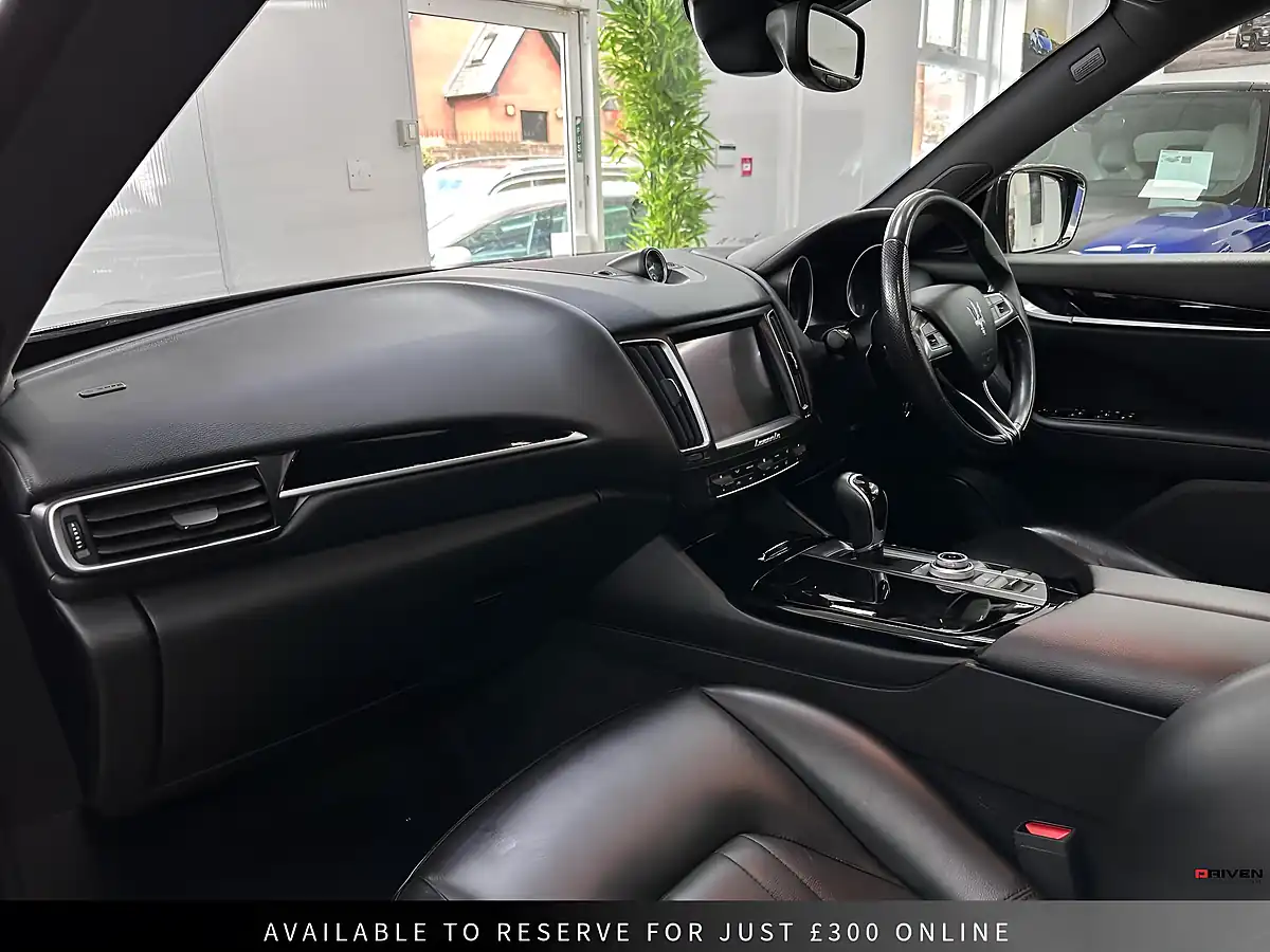 Used 2017 Maserati Levante Zf 4WD Black - Interior and Exterior details 13