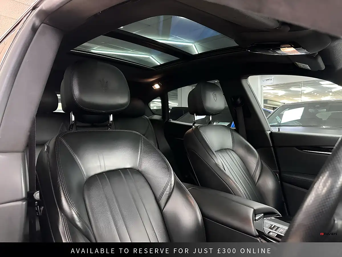 Used 2017 Maserati Levante Zf 4WD Black - Interior and Exterior details 14