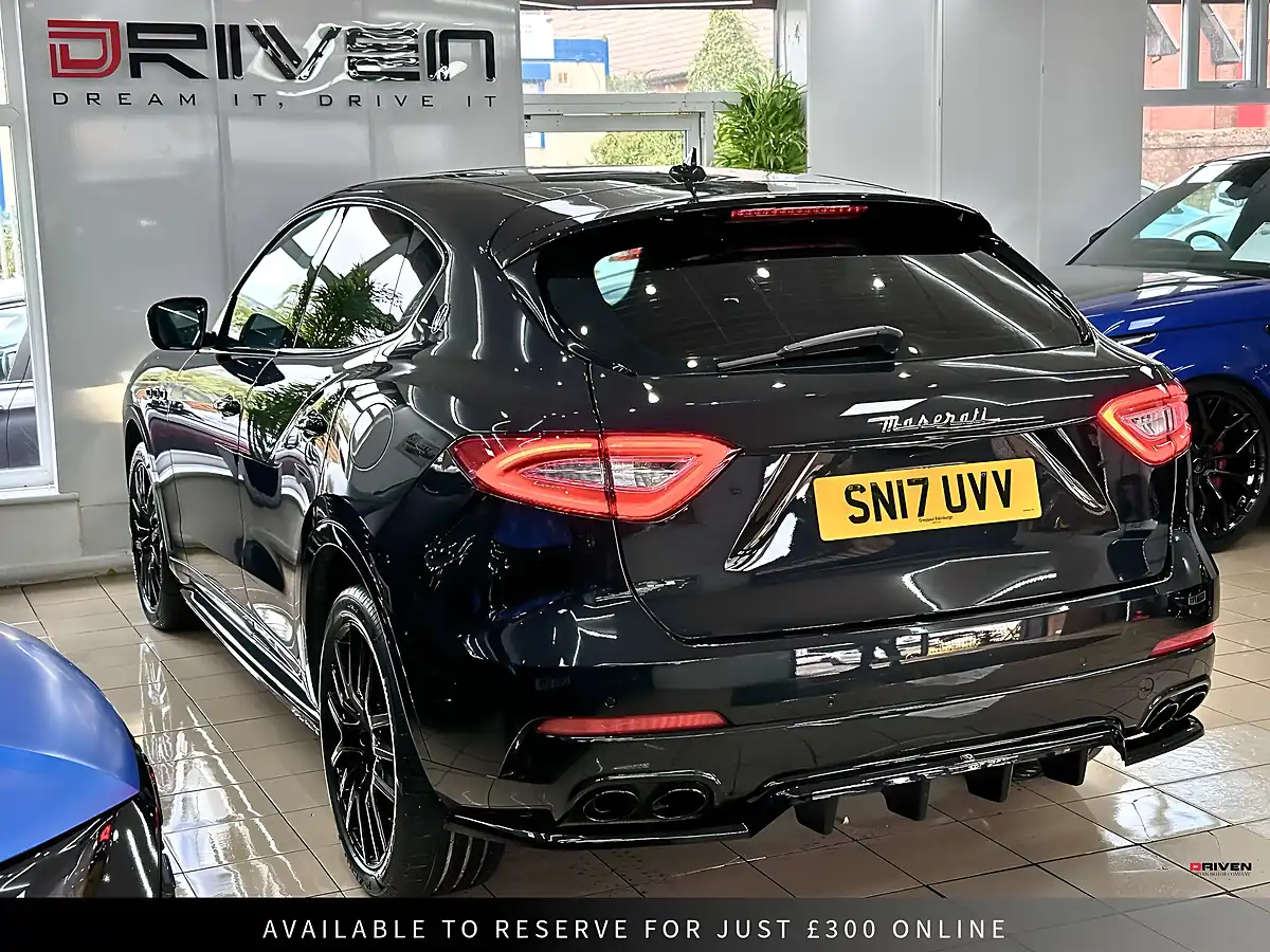 Used 2017 Maserati Levante Zf 4WD Black - Interior and Exterior details 2