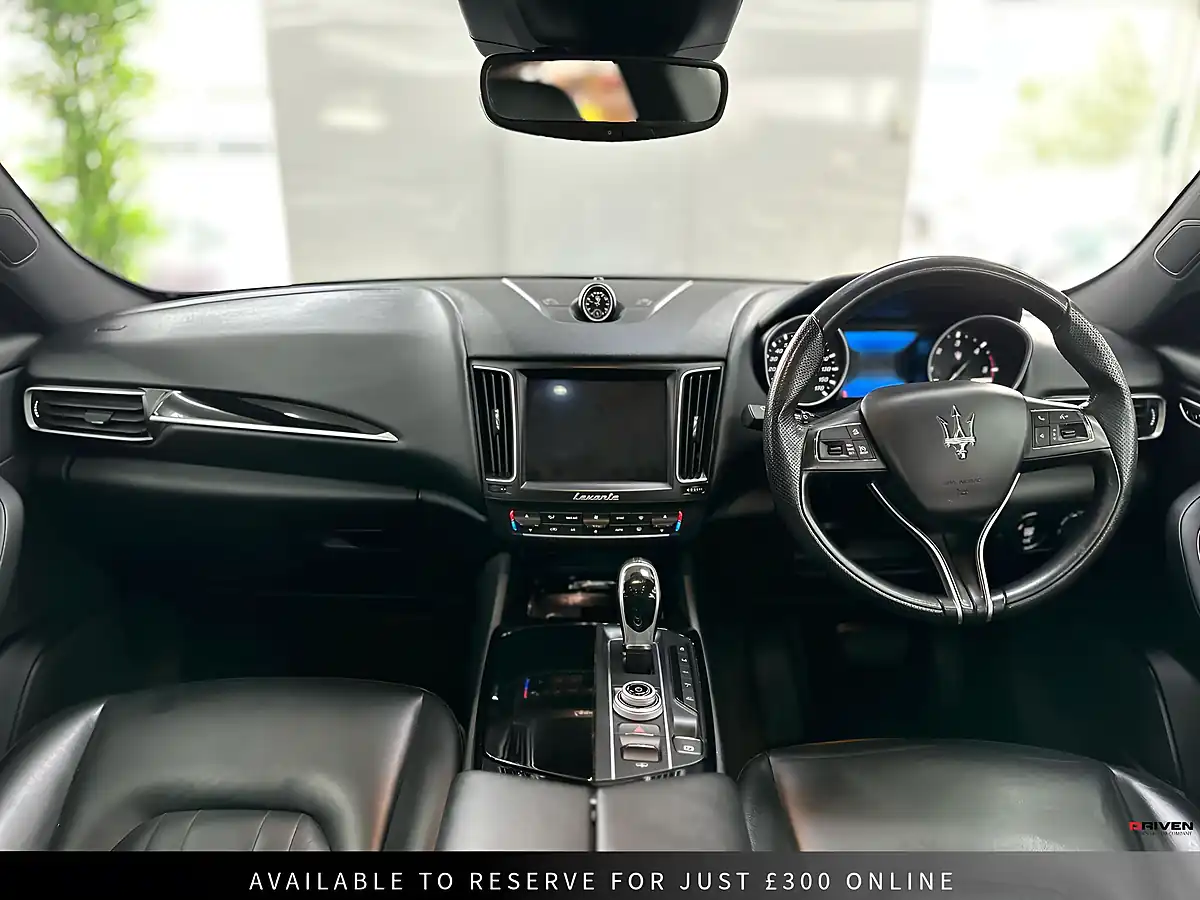 Used 2017 Maserati Levante Zf 4WD Black - Interior and Exterior details 4