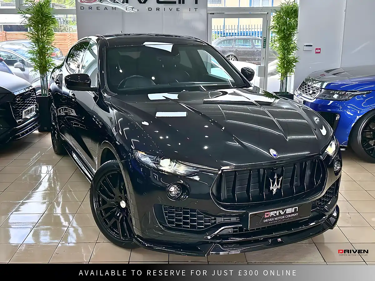 Used 2017 Maserati Levante Zf 4WD Black - Interior and Exterior details 8