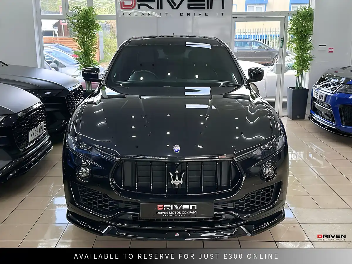 Used 2017 Maserati Levante Zf 4WD Black - Interior and Exterior details 9