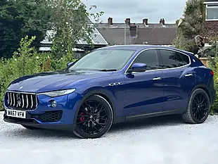 Used 2017 Maserati Levante Zf 4WD Blue - Interior and Exterior details 2
