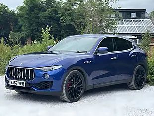 Used 2017 Maserati Levante Zf 4WD Blue - Interior and Exterior details 5