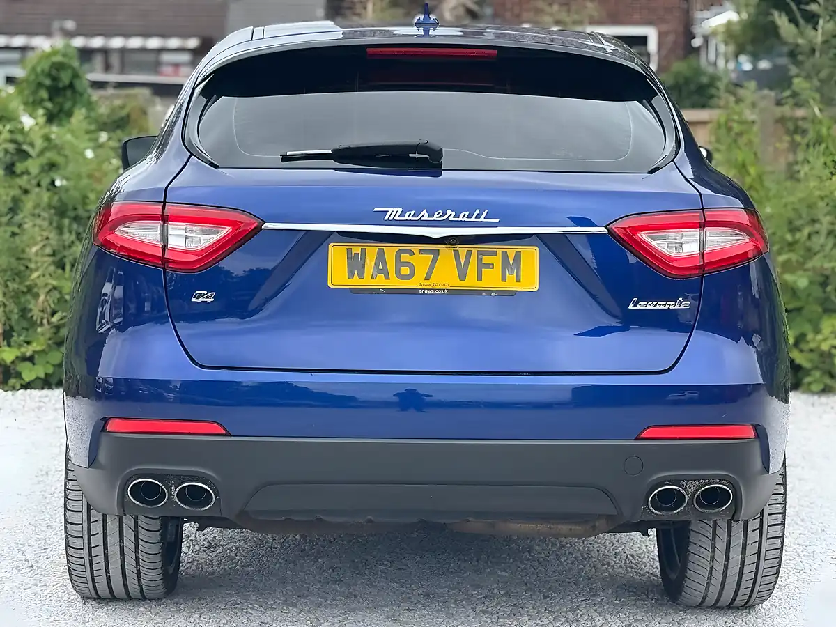 Used 2017 Maserati Levante Zf 4WD Blue - Interior and Exterior details 8