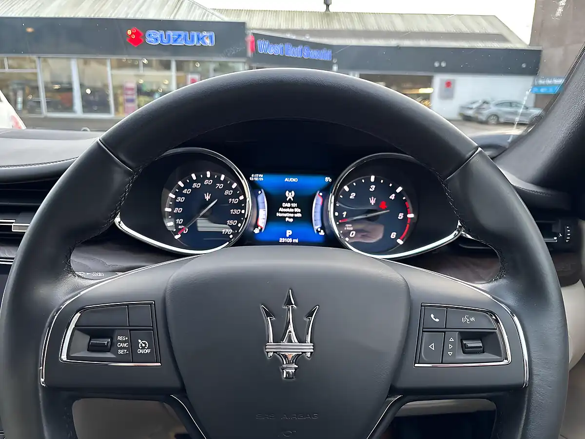 Used 2017 Maserati Quattroporte Saloon Black - Interior and Exterior details 19