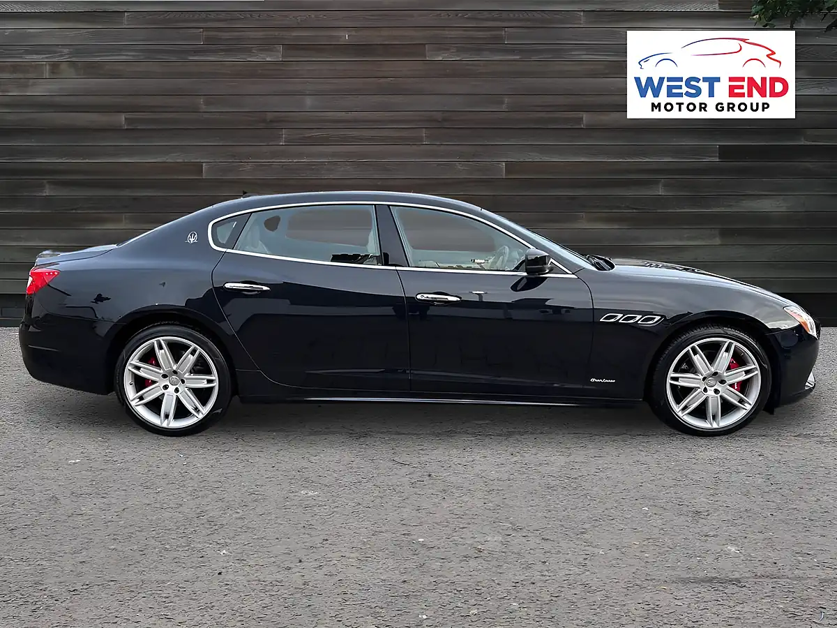 Used 2017 Maserati Quattroporte Saloon Black - Interior and Exterior details 2