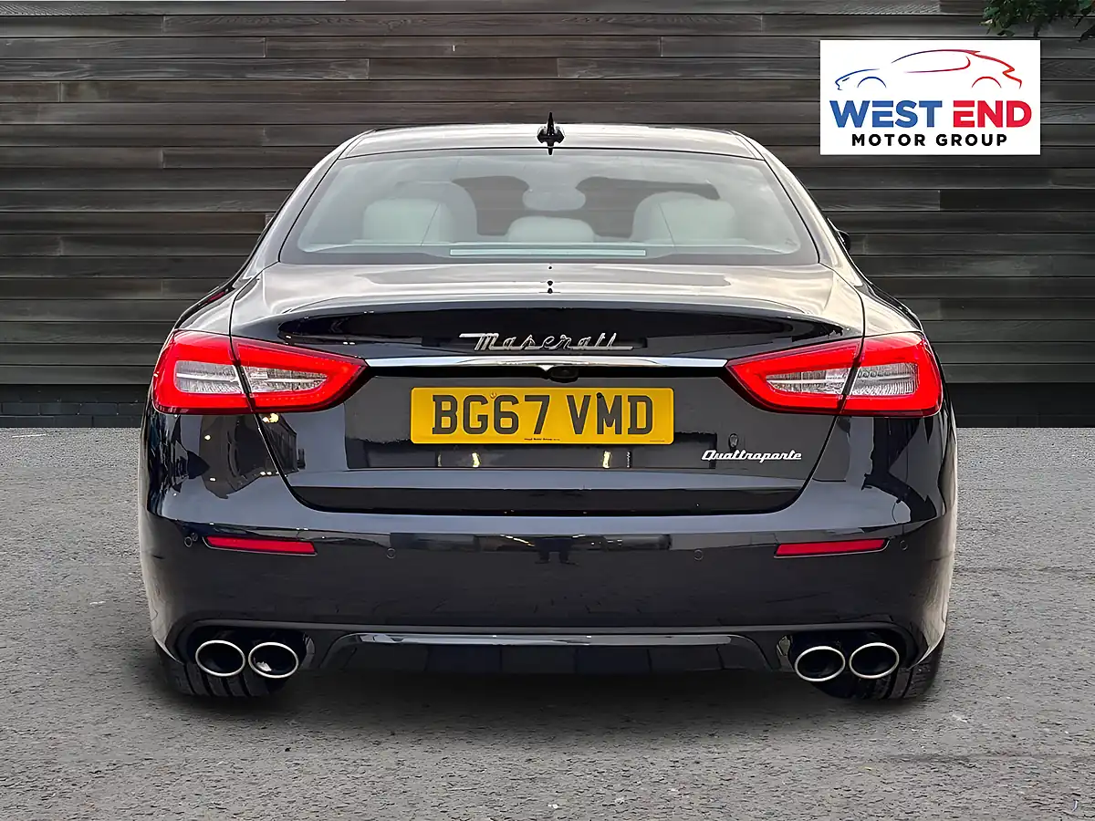 Used 2017 Maserati Quattroporte Saloon Black - Interior and Exterior details 4