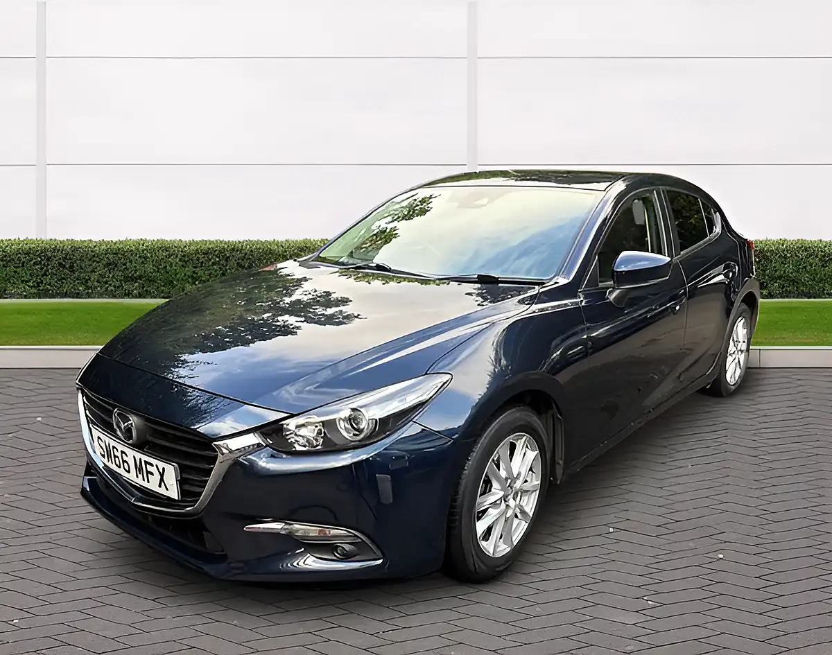 Used 2017 Mazda 3 Se-L Nav Blue - Interior and Exterior details 2