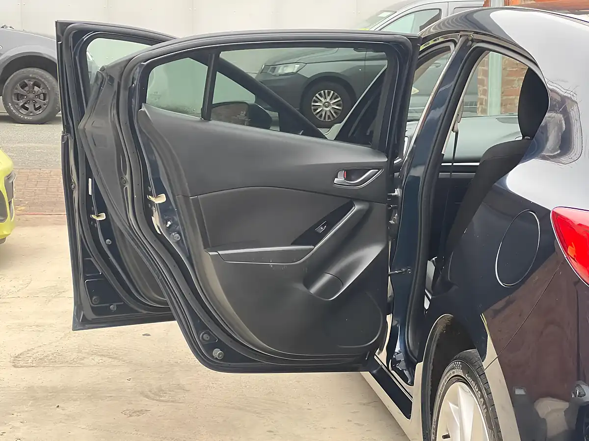 Used 2017 Mazda 3 Sport Nav Blue - Interior and Exterior details 14