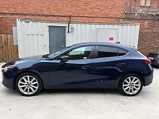 Used 2017 Mazda 3 Sport Nav Blue - Interior and Exterior details 4