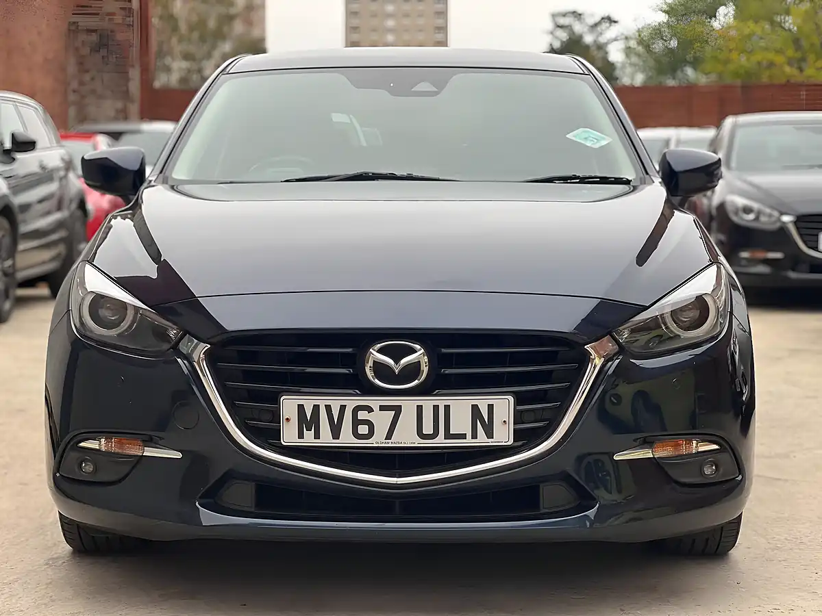 Used 2017 Mazda 3 Sport Nav Blue - Interior and Exterior details 5