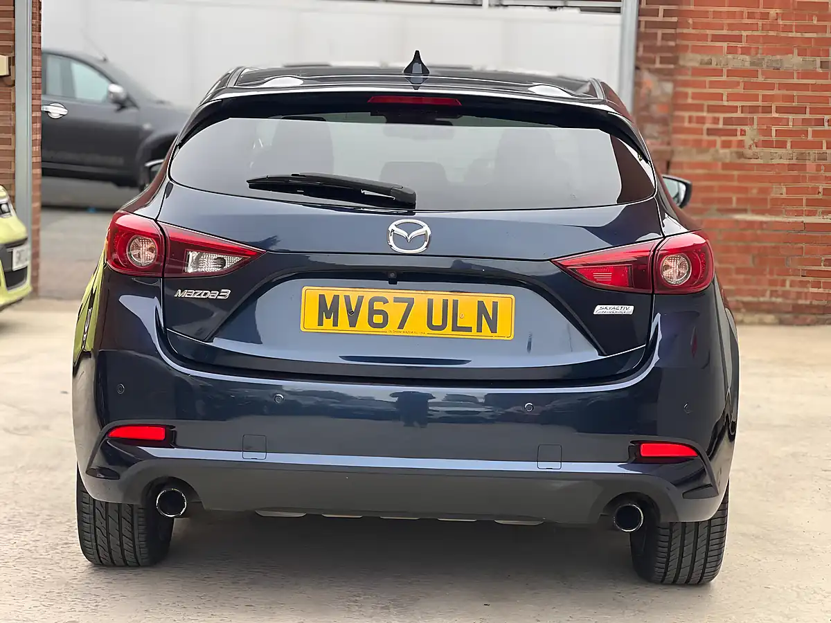 Used 2017 Mazda 3 Sport Nav Blue - Interior and Exterior details 6