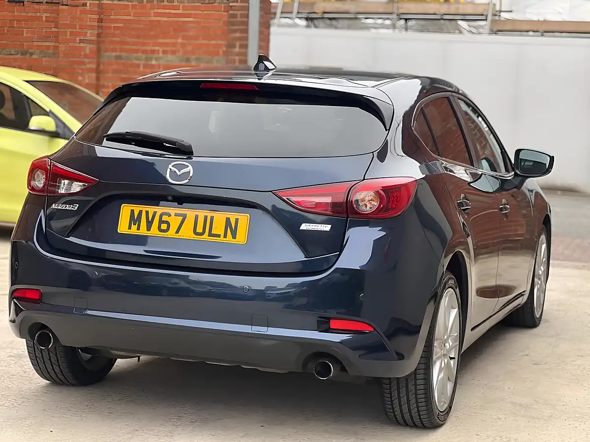 Used 2017 Mazda 3 Sport Nav Blue - Interior and Exterior details 7