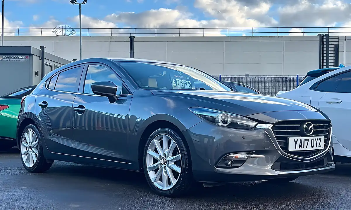 Used 2017 Mazda 3 Sport Nav Machine Grey - Interior and Exterior details 17