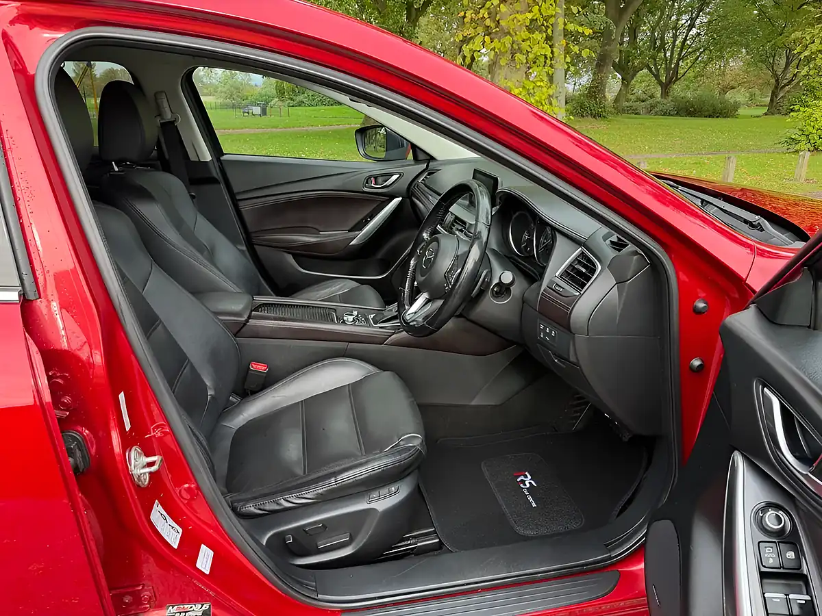 Used 2017 Mazda 6 Sport Nav Red - Interior and Exterior details 10