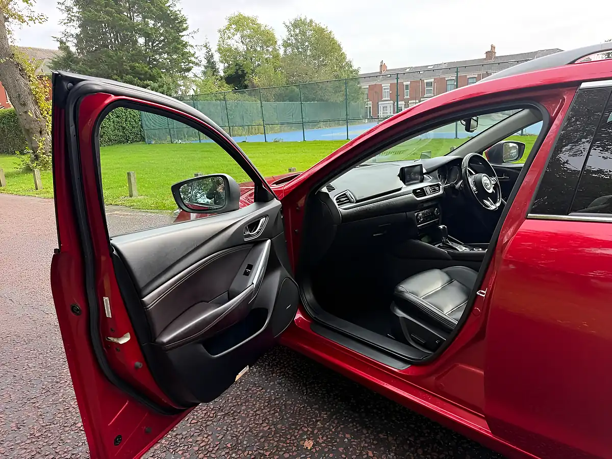 Used 2017 Mazda 6 Sport Nav Red - Interior and Exterior details 13
