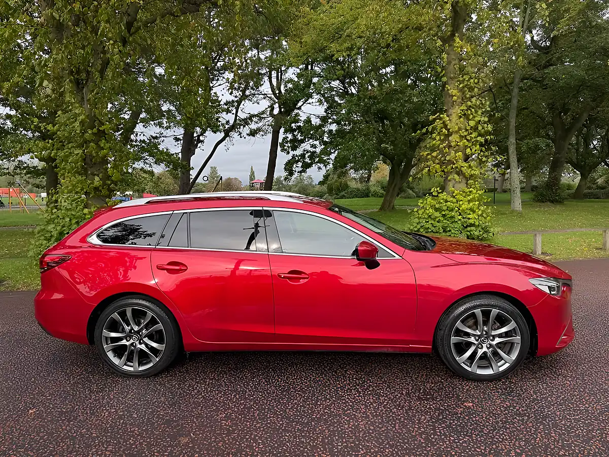 Used 2017 Mazda 6 Sport Nav Red - Interior and Exterior details 2