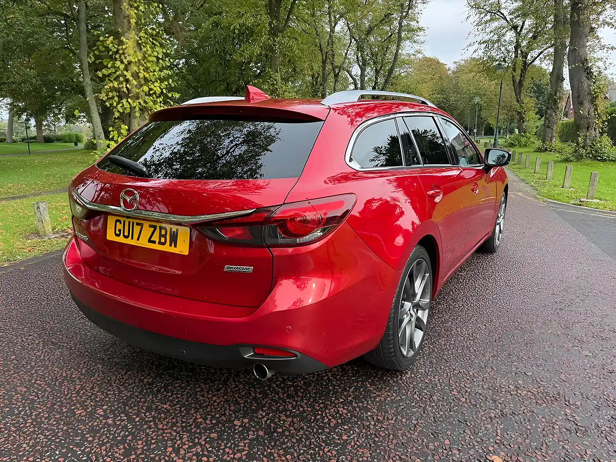 Used 2017 Mazda 6 Sport Nav Red - Interior and Exterior details 3