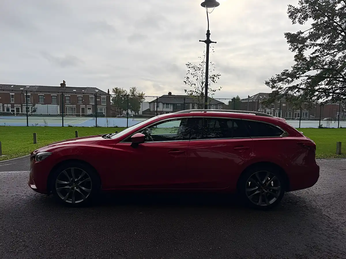 Used 2017 Mazda 6 Sport Nav Red - Interior and Exterior details 4