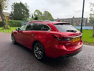 Used 2017 Mazda 6 Sport Nav Red - Interior and Exterior details 5