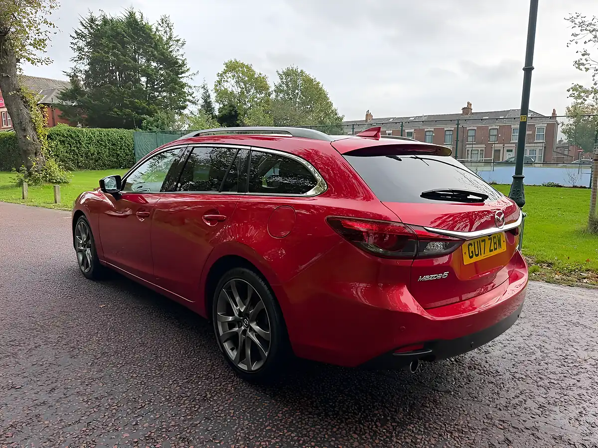Used 2017 Mazda 6 Sport Nav Red - Interior and Exterior details 5