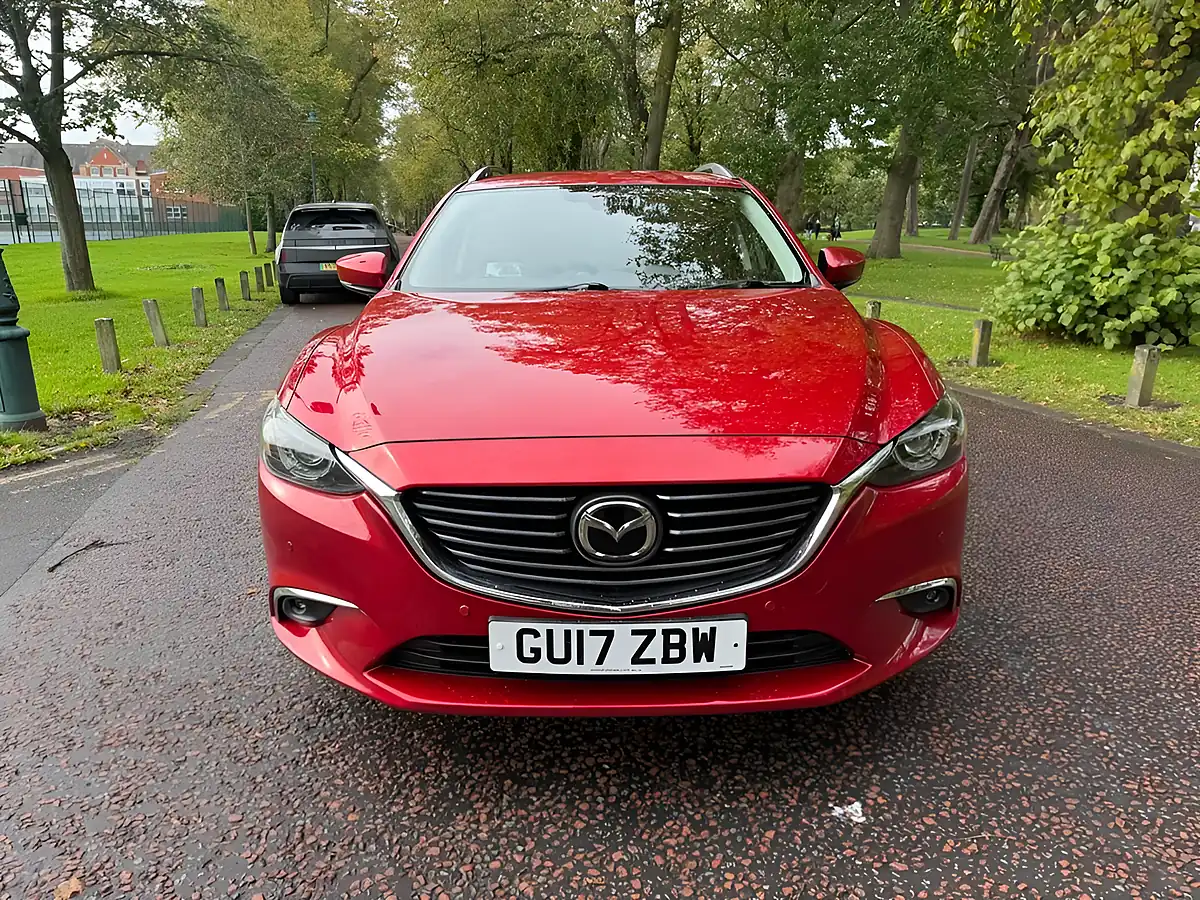 Used 2017 Mazda 6 Sport Nav Red - Interior and Exterior details 8