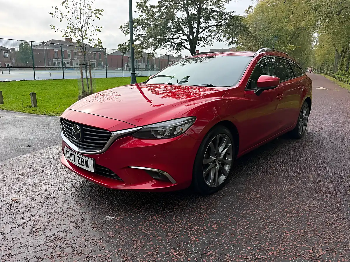 Used 2017 Mazda 6 Sport Nav Red - Interior and Exterior details 9