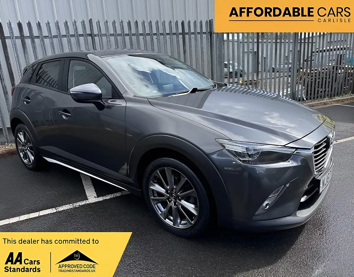Used 2017 Mazda CX-3 GT Sport Grey - Front View