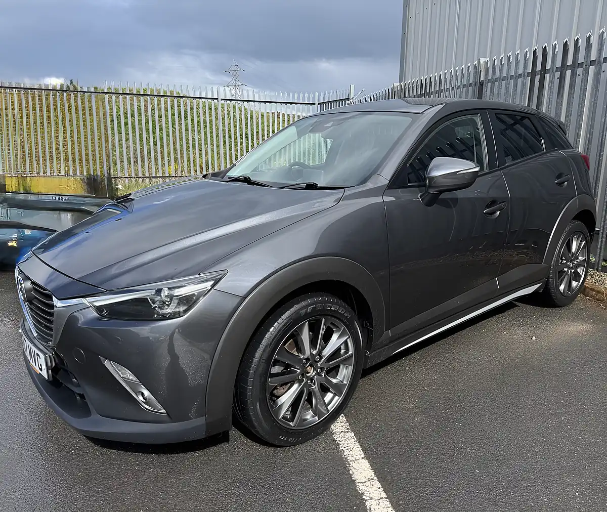 Used 2017 Mazda CX-3 GT Sport Grey - Interior and Exterior details 2