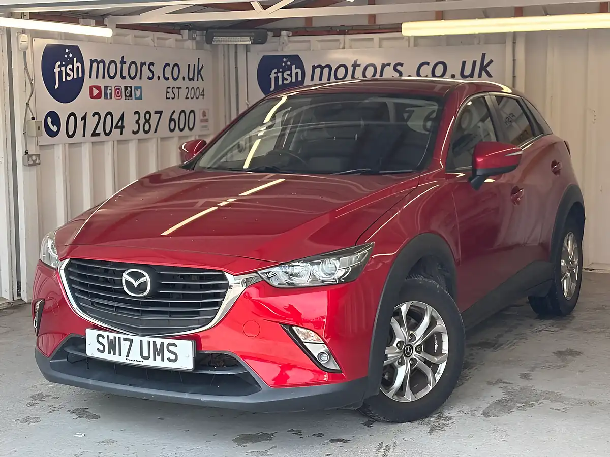 Used 2017 Mazda CX-3 Se-L Nav Red - Front View