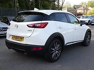 Used 2017 Mazda CX-3 Sport Nav Arctic White - Interior and Exterior details 12