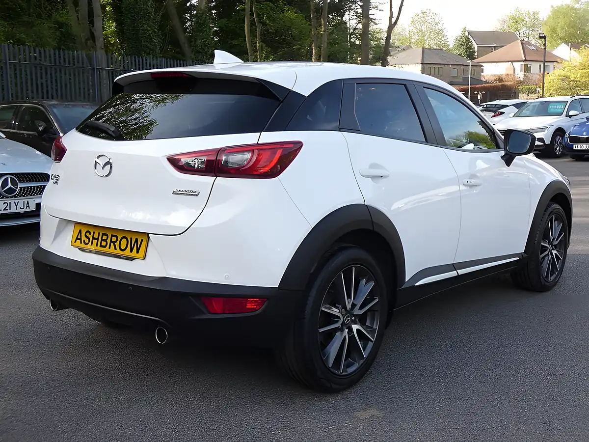 Used 2017 Mazda CX-3 Sport Nav Arctic White - Interior and Exterior details 12