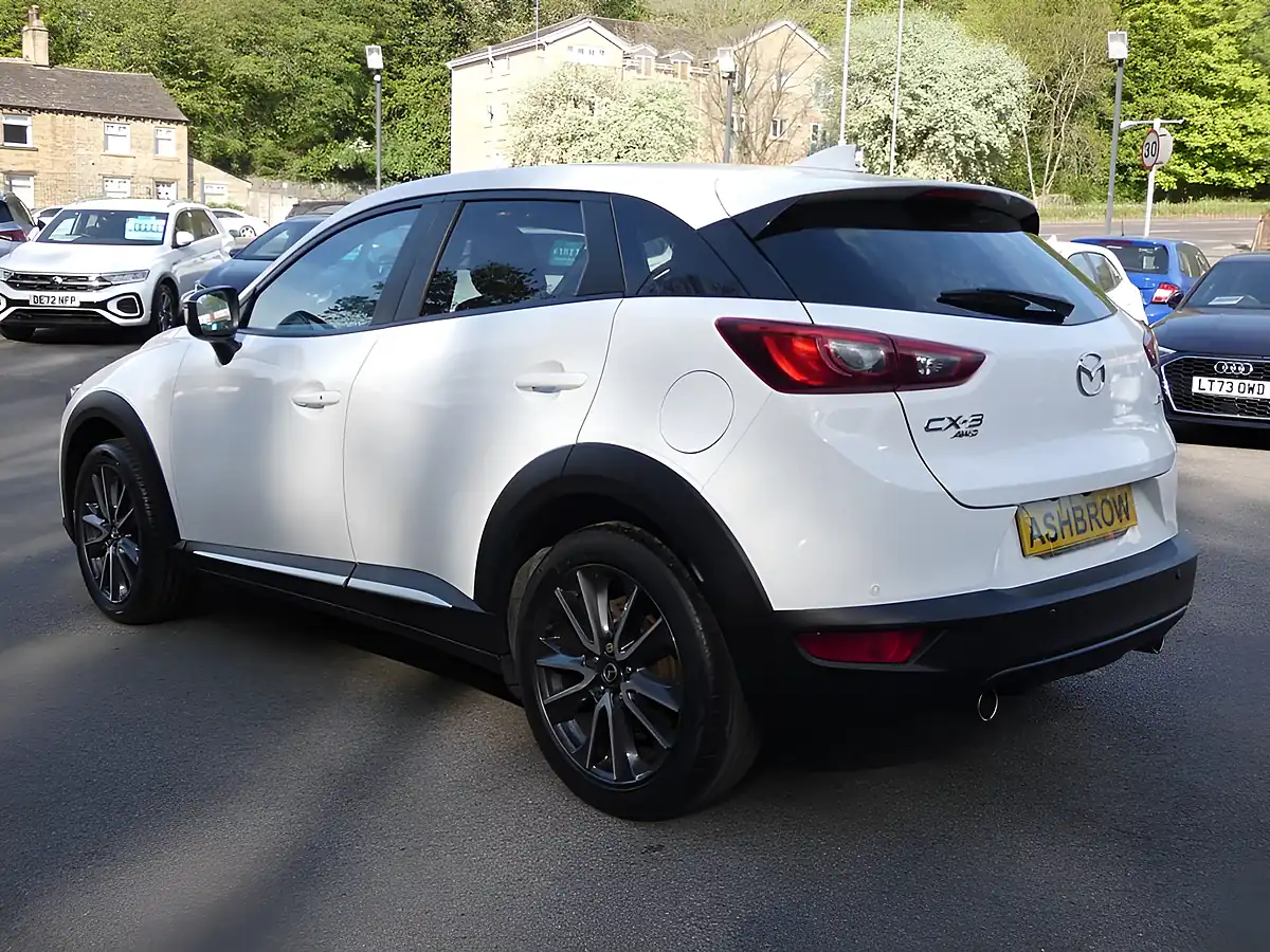 Used 2017 Mazda CX-3 Sport Nav Arctic White - Interior and Exterior details 14