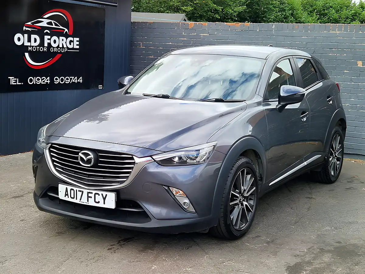 Used 2017 Mazda CX-3 Sport Nav Auto 4WD Grey - Front View