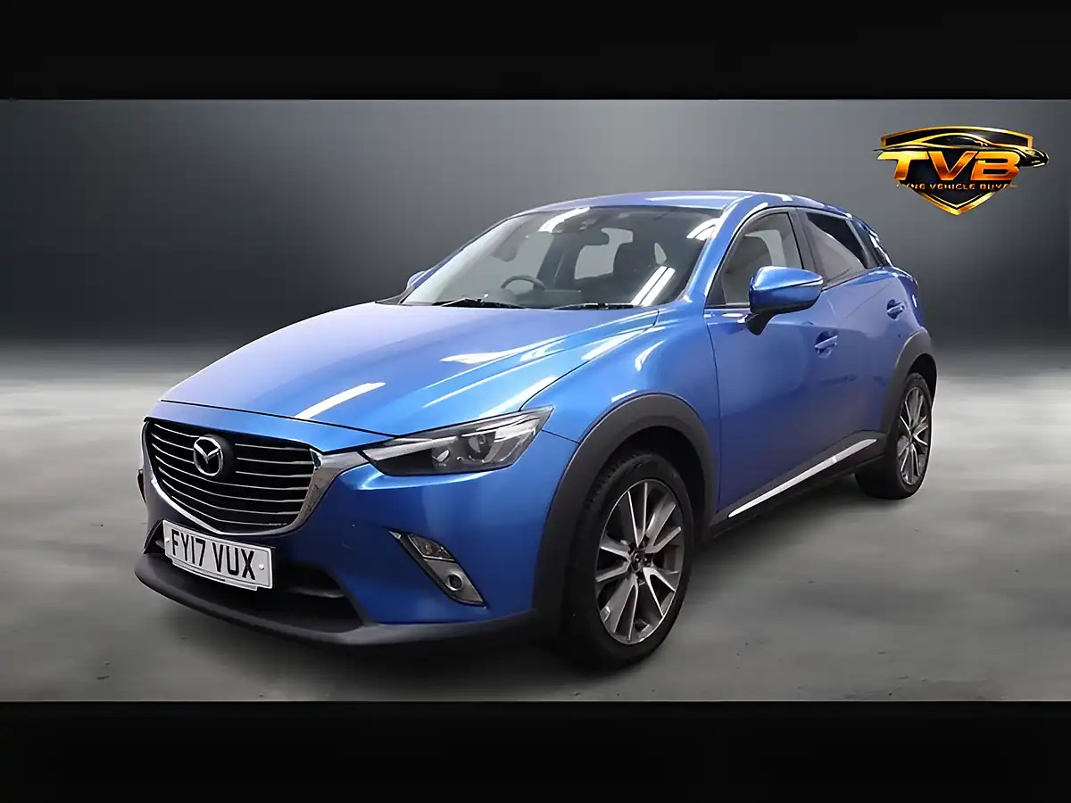 Used 2017 Mazda CX-3 Sport Nav Dynamic Blue - Interior and Exterior details 7