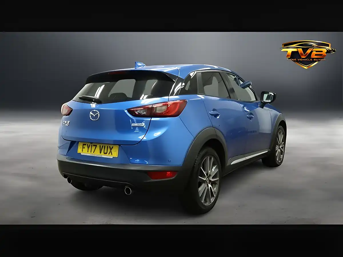 Used 2017 Mazda CX-3 Sport Nav Dynamic Blue - Interior and Exterior details 4