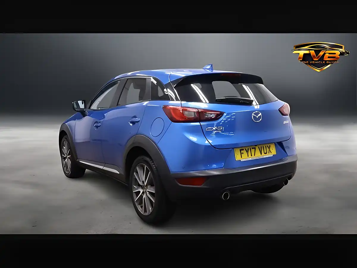 Used 2017 Mazda CX-3 Sport Nav Dynamic Blue - Interior and Exterior details 5