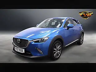 Used 2017 Mazda CX-3 Sport Nav Dynamic Blue - Interior and Exterior details 8