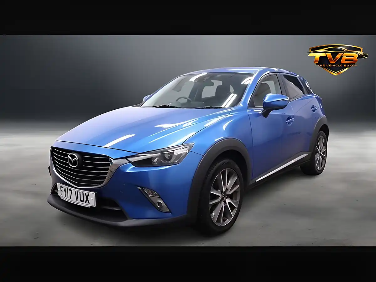 Used 2017 Mazda CX-3 Sport Nav Dynamic Blue - Interior and Exterior details 8