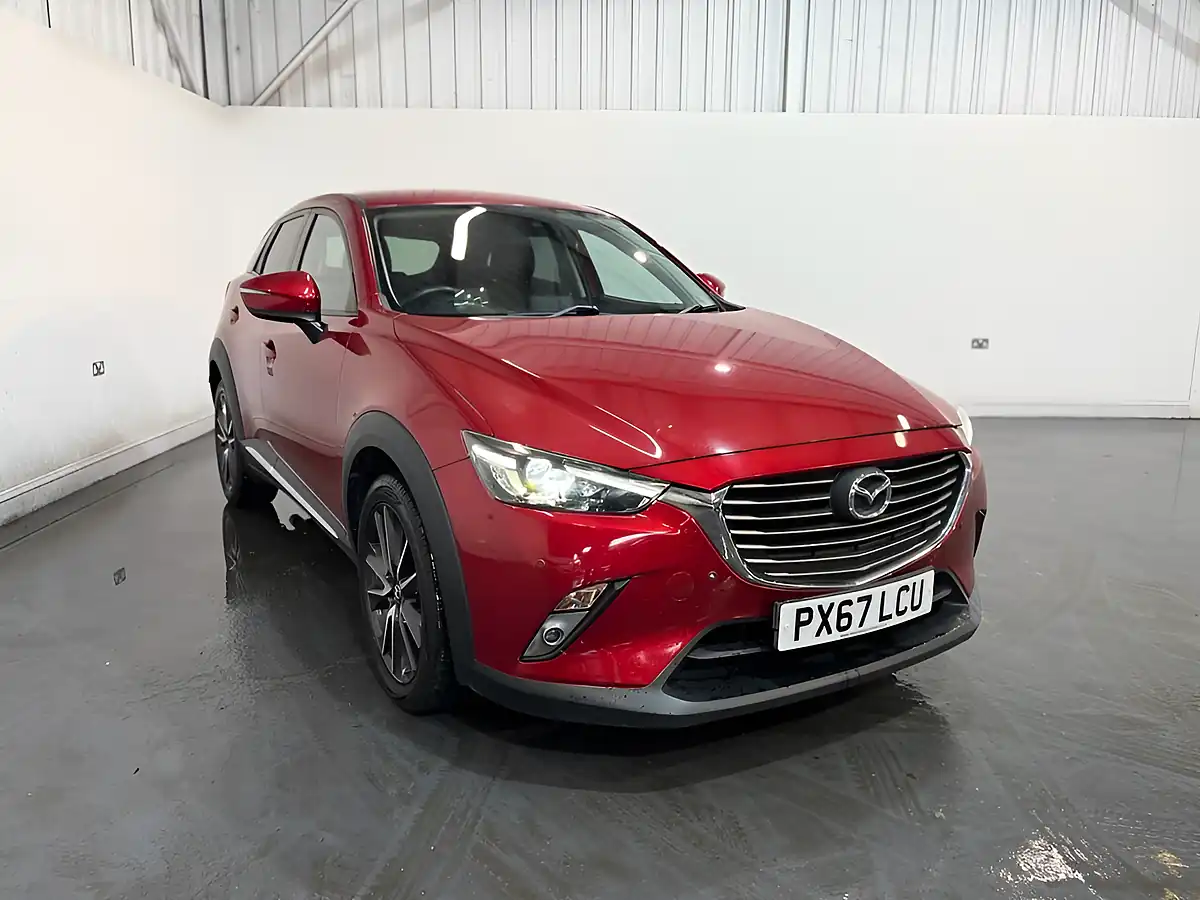 Used 2017 Mazda CX-3 Sport Nav Red - Front View