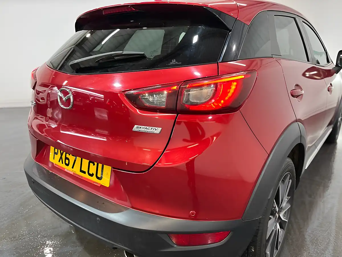 Used 2017 Mazda CX-3 Sport Nav Red - Interior and Exterior details 11